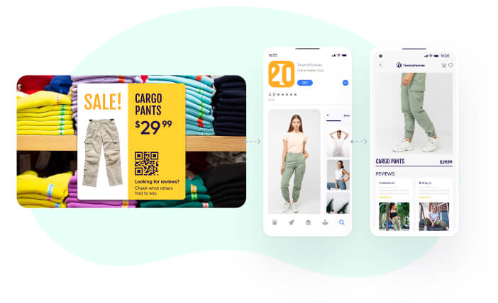 Deep linking use case: In-store conversion